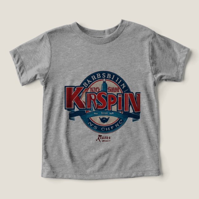 Krispin Barber Shop T Shirt (Design Framsida)
