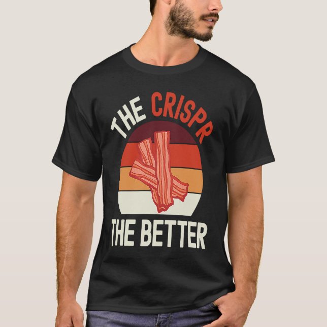 Krispr The Better Biology Science DNA T Shirt (Framsida)
