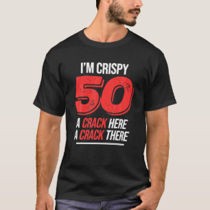 Krispy 50:e födelsedagen 50 år Manar Kvinnor Fun T Shirt