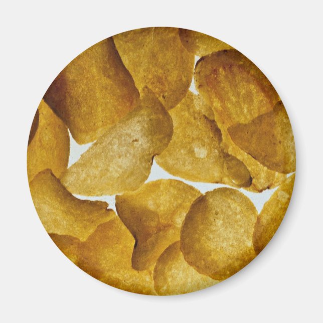 Krispy Potatis chip Magnet (Framsidan)