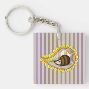 Krissy Hedgehog Acrylic Keychain