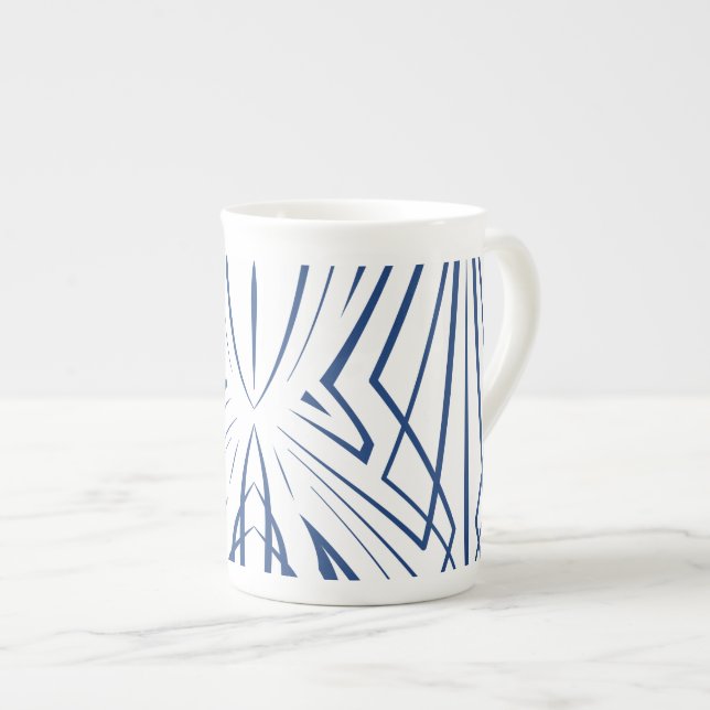 Kristall 3 benporslin mugg (Framsida höger)
