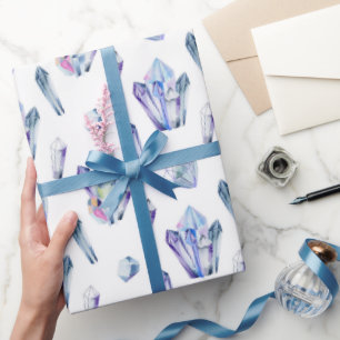 Kristallblått och Lila Presentpapper