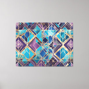 kristalldiamanter abstrakt art canvas