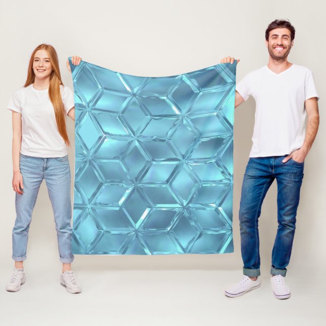 Kristalldiamanter Fleecefilt (På plats)