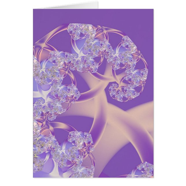 Kristalldröm Hälsningskort (Framsidan)