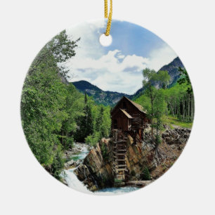 Kristallen mal Colorado Julgransprydnad Keramik