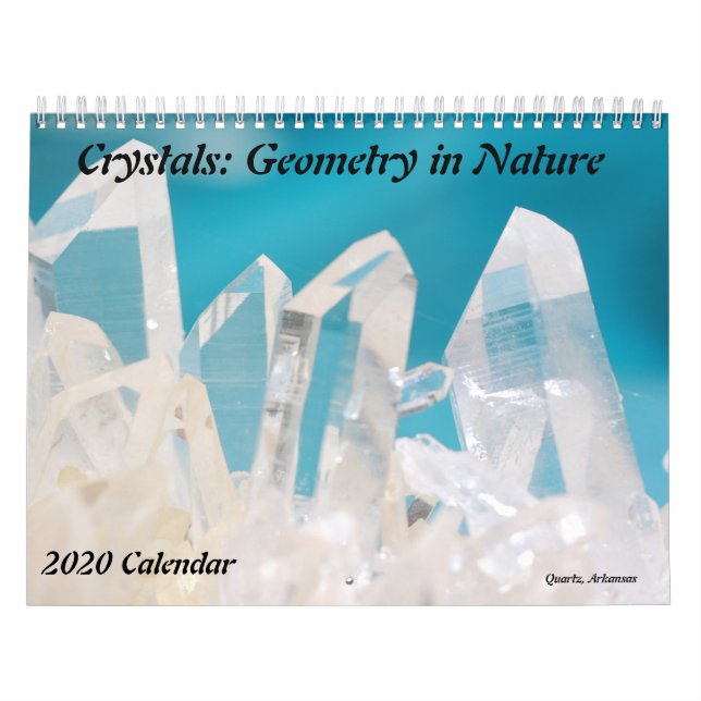 Kristaller: Geometri i natur Kalender (Omslag)