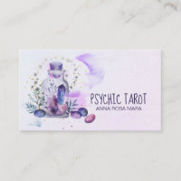 Kristaller psykiska Tarot för stjärnor för