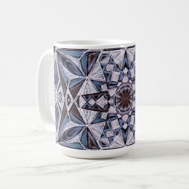 Kristallformer Kaffemugg (Framsida vänster)