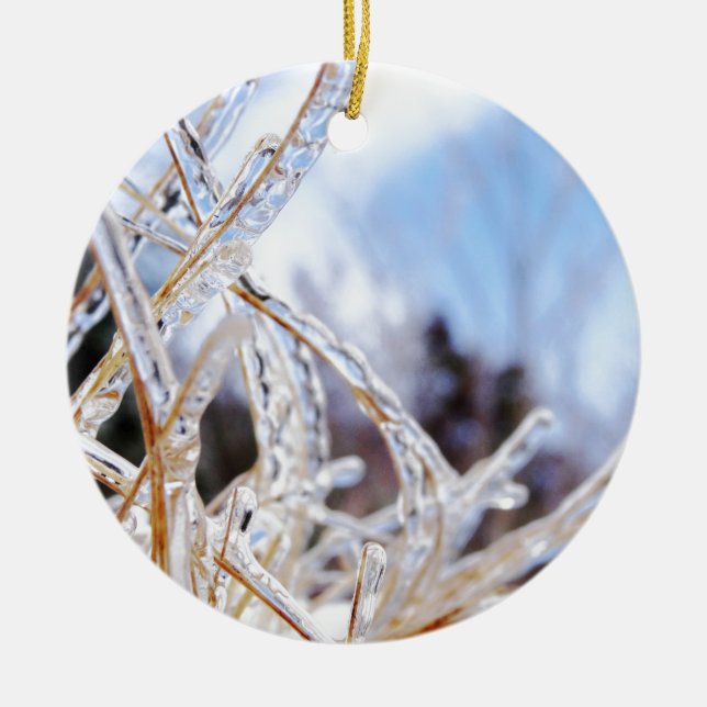 Kristallglas Julgransprydnad Keramik (Framsidan)