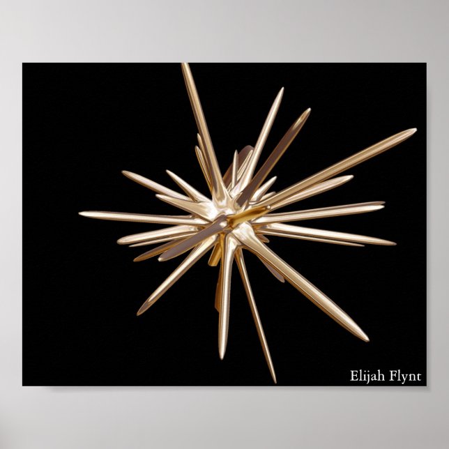 kristalli 3d poster (Framsidan)