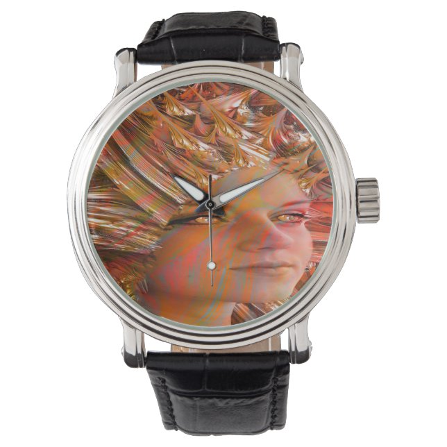 Kristallina ögon armbandsur (Framsida)