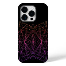 Kristallisk geometri, hållbar iphone case