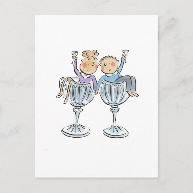 Kristalljubileum Vykort (Framsida)