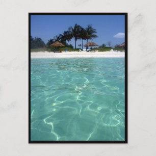 kristallklar bahamas gräns vykort