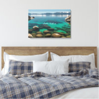 Kristallklar Landskapsfotografi av Lake Tahoe