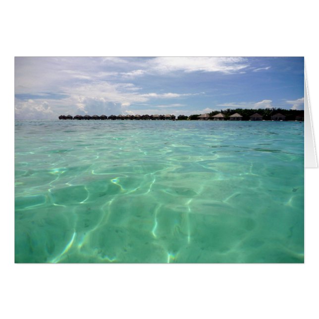 Kristallklara handikapp hälsningskort (Framsidan Horizontal)