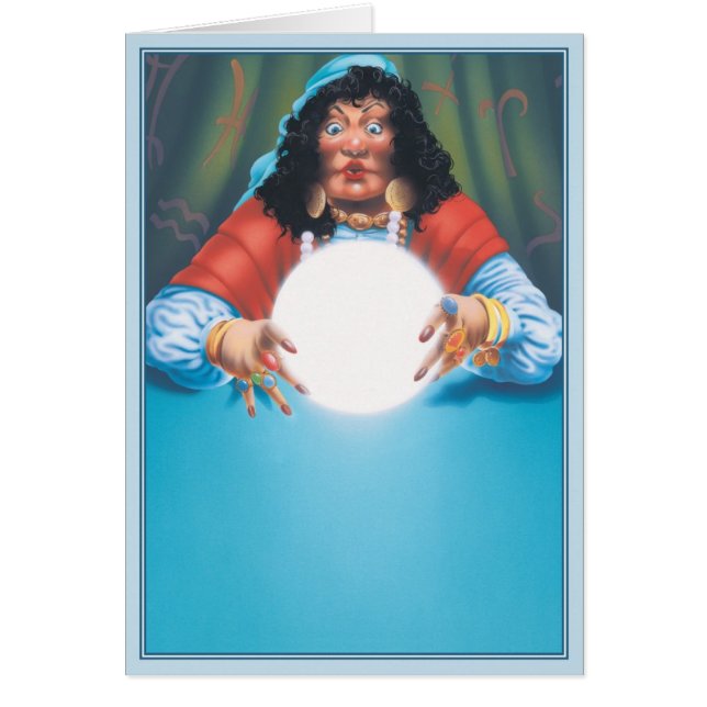 Kristallkula©en Hälsningskort (Framsidan)