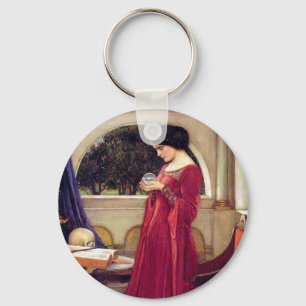 Kristallkula Keychain Nyckelring
