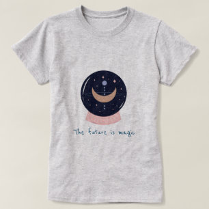 Kristallkula mystisk synsk t shirt