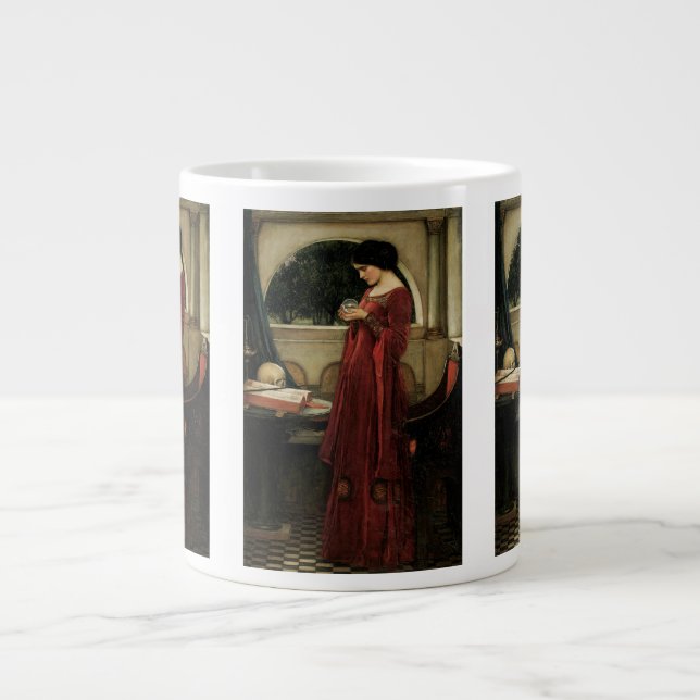 Kristallkulan av John William Waterhouse Jumbo Mugg (Framsidan)