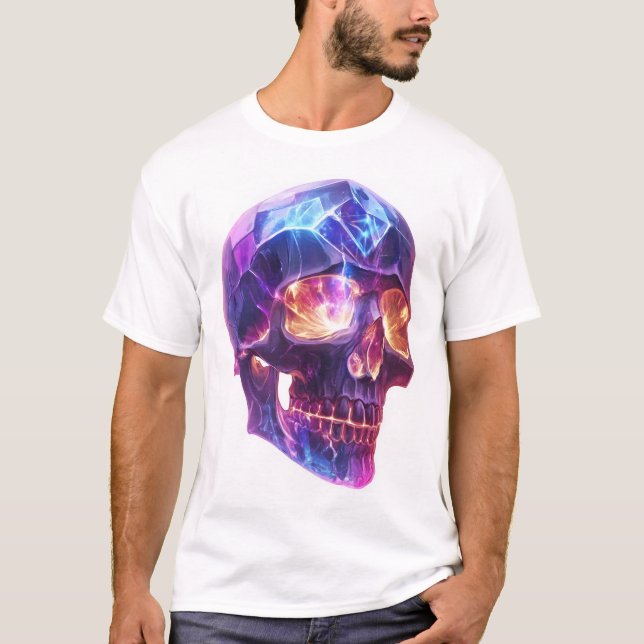Kristallskalle-entitet T Shirt (Framsida)