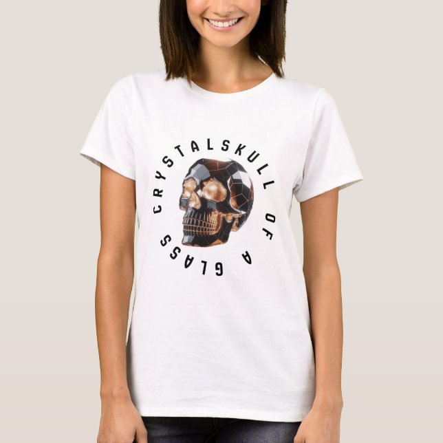 Kristallskalle T Shirt (Framsida)