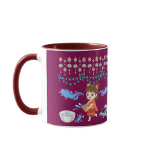 Kristallvattenfirande magenta