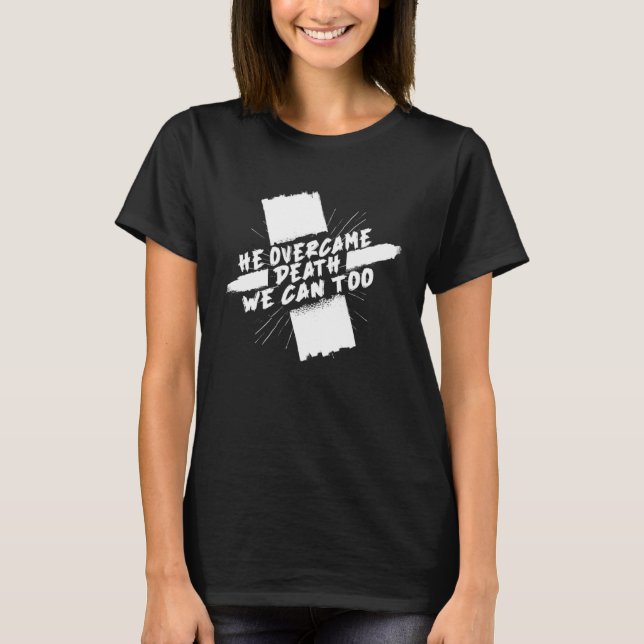 Kristanity Död Jesus katolska bibelreligionen T Shirt (Framsida)