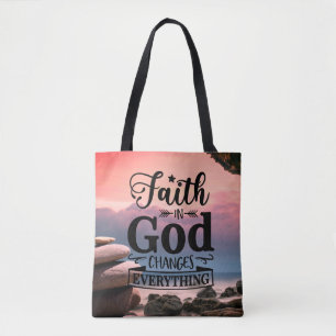 Kristanity Faith in Gud Tygkasse
