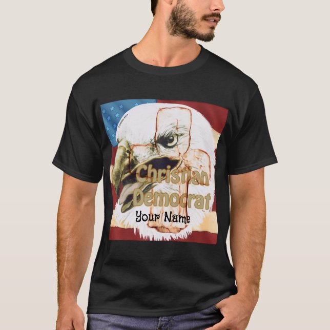 Kristdemokrat T Shirt (Framsida)