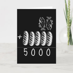 Kristen 2 Fiskar 5 Bröd 5000 Mot Kort