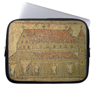 Kristen basilica, mosaiktrottoar, romersk period, laptop sleeve