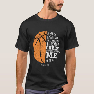 Kristen Basket religiös T Shirt