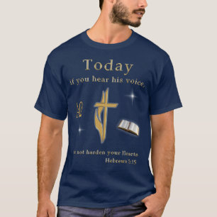 Kristen bibeltext t shirt