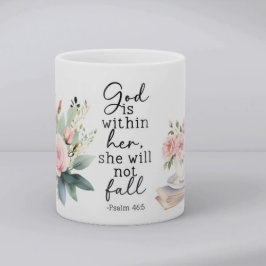Kristen bibelvers Psalms Kaffe kopp