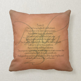 Kristen bibelVerse för Psalm 23 KJV Kudde