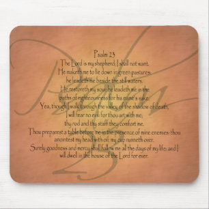 Kristen bibelVerse för Psalm 23 KJV Musmatta