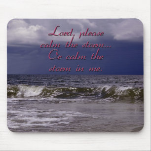 Kristen bön Mousepad Musmatta