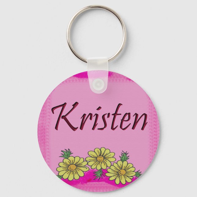 Kristen Daisy Keychain Nyckelring (Framsida)