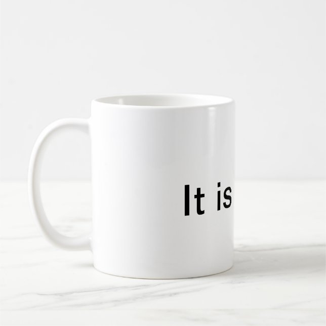 Kristen "Det är sant" kaffekopp (Vänster)