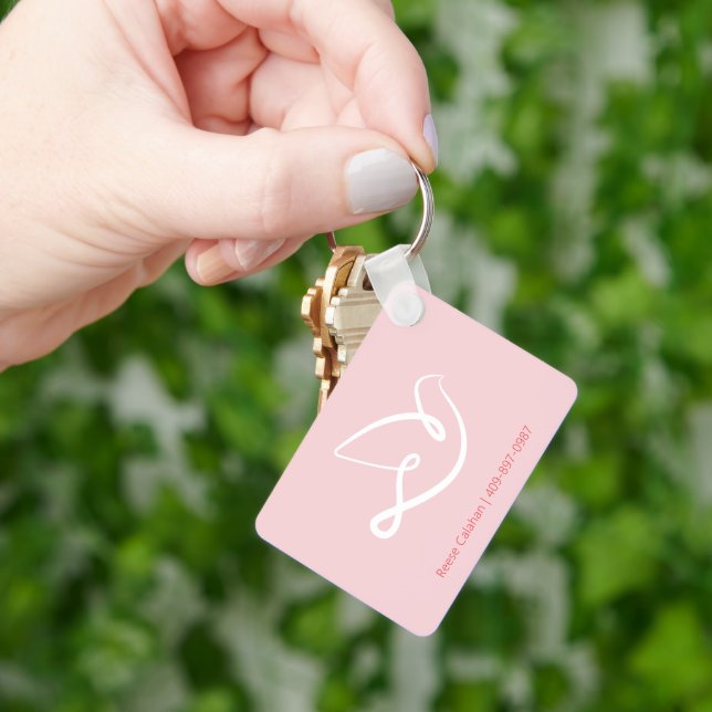 Kristen Duva Logo | Helig Ande Tros Design Nyckelring (Hand)