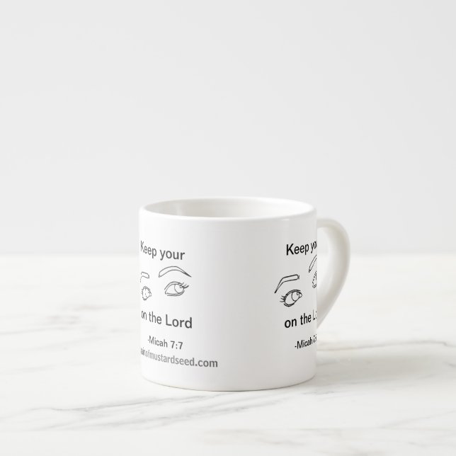 kristen espressomugg (Framsida höger)