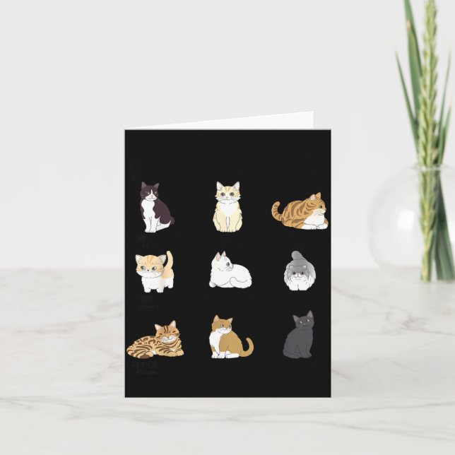 Kristen flicka Gud säger att jag är katt Jesus tro Kort (Framsida)