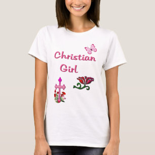 Kristen flicka t shirt