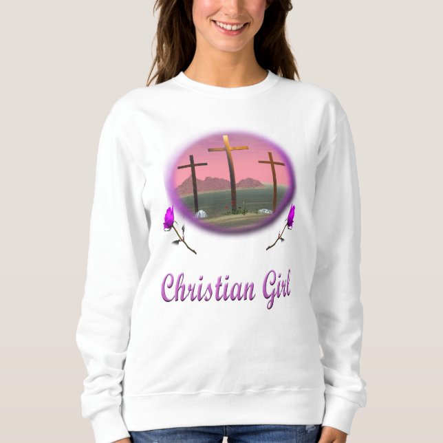 Kristen flicka t shirt (Framsida)