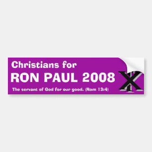Kristen för Ron Paul Bildekal
