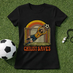 Kristen Fotboll Tro Målvakt T Shirt