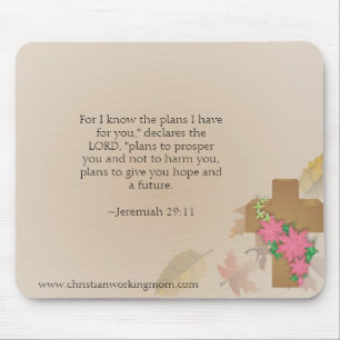 Kristen funktionsduglig mammaJeremiah 29:11 Musmatta